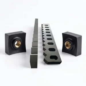 Multi-purpose Single-shaft Shredder Blades (D2/DC53) for Crushing Plastic Metal Wood Waste Heavy-duty Shear Blade Cutting
