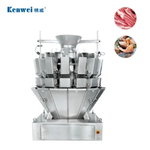 Multifunction 14 Head PLC Controlled Automatic Screw Dispenser For Food Weighing Wrapping Filling Packing Plastic Bags Pouches