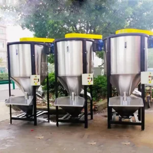 Multifunctional 500Kg Particle Vertical Drying Mixer Stainless Steel Plastic Vertical Powder Mixing Machine