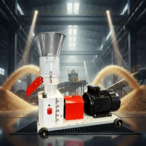 Multifunctional Feed & Biomass Pellet Making Machine 1 Ton/H Capacity Electric/Diesel Engine for Livestock Feed Biomass Fuel