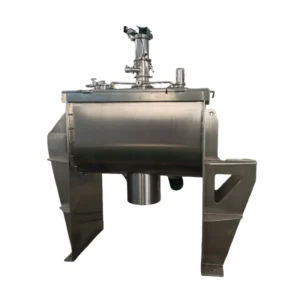 Multifunctional Industrial Powder Mixer Jacket Heating Cooling High Shear System Chemical Coating Automatic Operation Motor Gear
