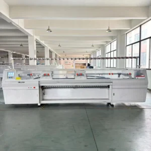 NINGBO HAOYUE 100 Inch 3+3 System Computerized Flat Knitting Machine for Blanket