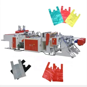New Arrival Biodegradable Clear Plastic Bag Making Machine Recyclable Shopping Bag Automatic Machinery Core PLC Motor