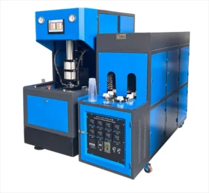 New China Small Semi Automatic PLC Stretch Blow Moulding Machine for PET Bottles