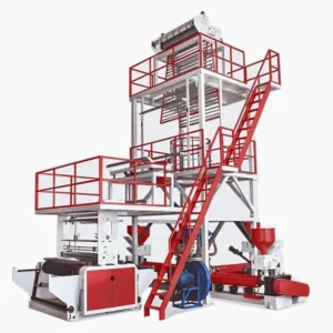 New Condition Automatic PE Film Blowing Machine ABC3 Layer LDPE HDPE LLDPE Greenhouse Film Agriculture Film