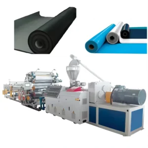 New Design Plastic PVC Sheet Production Line Plastic Calendering Flooring Roll Making Machine
