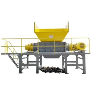 New Design Waste Plastic PP PE Film Pipe Shredding Crushing Line Recycling Equipment