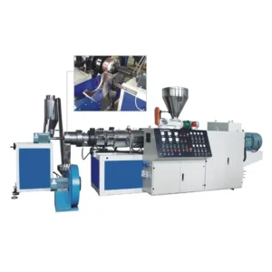 New Double Screw Pelletizing Extruder Granule Making Machine Co rotation Parallel screw Extrusion for PE ABS Manufacturing Plant