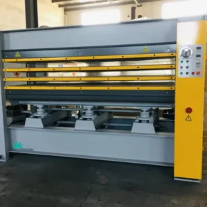 New Hot Press Machine for Plywood Production with Motor & PLC 120T Pressure Wood MDF Laminate