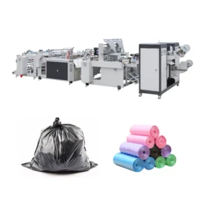 New Plastic Bag Machine Poly Bag Production Line Polypropylene Garbage Bag Making Machine