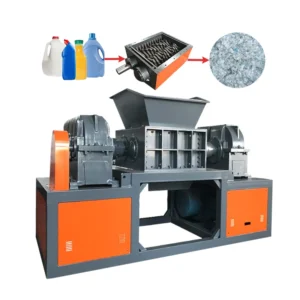 New Plastic Shredder 600 Model Double Shaft Plastic Pipe Shredder Machine