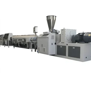 New Robust Twin Screw PVC Pipe Production Line for Manufacturing Plant Harsh Sewage & Chemical Conduits with Long Service Life