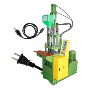 New Used Vertical Injection Molding Machine 45T Babyplast Plug Plastic Three-pin