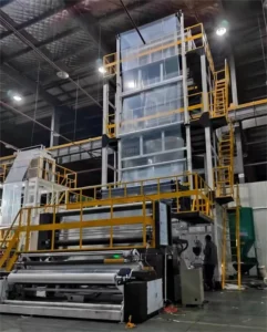 Newly Designed Intelligent ABC 3 Layers Co extrusion PE Film Blowing Machine Blowing Film Machine Blowing ABC Film Machine
