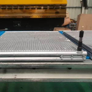 OEM Custom Mche Aluminium Microchannel Industrial Condenser Chiller Aluminium Fin Micro Channel Heat Exchanger