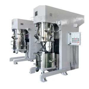 OEM Laboratory Lithium Battery Slurry Vacuum Planetary Mixer 60L 50L with Gear Bearing for Chemicals Processing