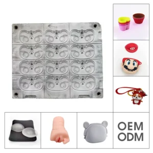OEM YIOT YT-075M Metal Injection Mold for Rubber/Silicone Blow Molding Creative Shape Drip Mold