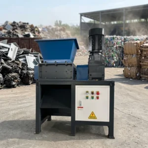 OK300 Industrial Electric Shredder 3kw Fully Automatic Shredder with Gearbox Motor