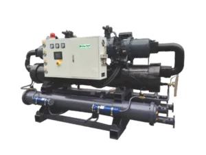 On Sale High-accuracy and Efficient Water Cooled Double-head Screw Chiller for Plastic Industry Water Chiller