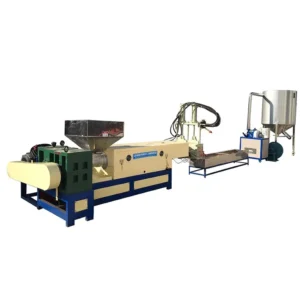 One Stage PP PE ABS Film Mini Used Plastic Granulator Recycling Washing Lines Extruder Making Pelletizing Machine Price For Sale
