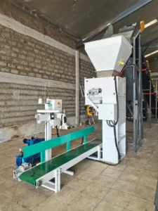 Organic Fertilizer & Food Granule Filling Wrapping Packaging Machine Semi Automatic Electric Plastic Paper Bags Energy Saving