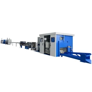 PE Data Coaxial Cable Physical Foaming Extrusion Machine Skin Foam Skin Cable Extruder