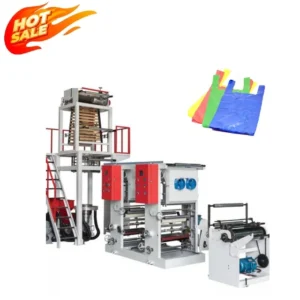 PE Film Blowing Machine New Condition HDPE PP Plastic Shopping Bag Making Machine with Core Motor Component