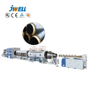 PE Heat Preservation Pipe Insulation Pipe Plastic Extruder Extrusion Machine Line