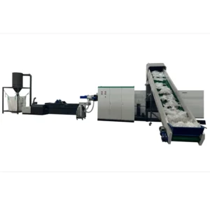 PE PP Film Granulator Machine Waste Plastic Film Woven Bag Recycling Granules Making Pelletizing Granulator Machine