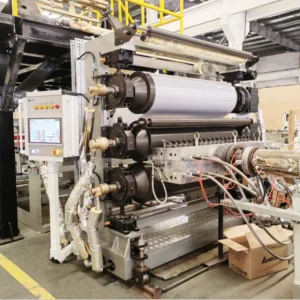 PE PP PA Plastic Sheet Extruder Machine