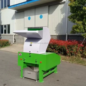 PE PP PVC Shredder Machine with Gear Core Components Quiet Operation 30kw Power for Plastic Rubber Processing