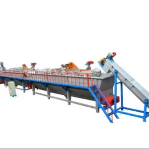 PE PP Rigid Plastic Recycle Washing Line Bottle Crush Washing Line