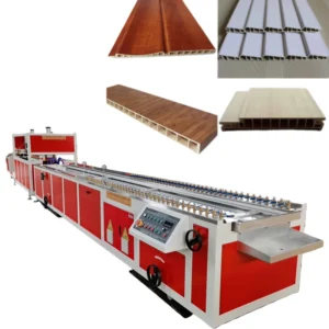 PE PP WPC Profile Extrusion Production Line for Plastic and Wood Composite Manufacturing