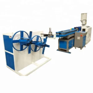 PE PVC Nylon Corrugated Pipe Making Machine Extruder