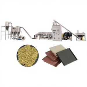 PE Wood Powder Plastic Composite Grains Pelletizing Production Line PVC WPC Granules Twin Screw Extruder Making Machine