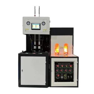 PET Bottle Blowing Machine 2 Cavity Plastic Bottle Blowing Machine Semi Automatic Beverage Water Bottle Blow Molding Machine