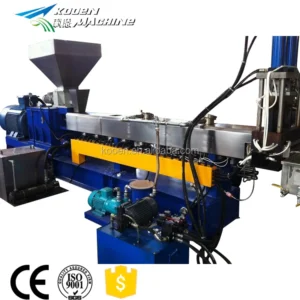 PET Bottle Flakes Pelletizer Extruder Automatic Single Twin Screw Plastic Granules Production Machine with CE Certification