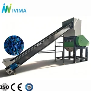 PET Bottle Scrap Plastic Shredder Crusher Machine Industrial