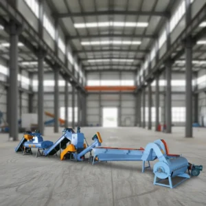 PET Cold Washing Line for PET Bottle Flakes Recycling Production Line