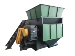 PET Fibers Plastic Shredder Efficient Crushing Machine for Plastic Materials