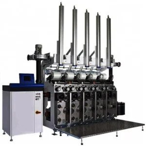 PET PP Air Textured Yarn Drawing Machine Polyester Polypropylene ATY Yarn Drawing Machine