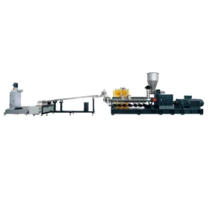 PET Recycling Granule Production Line PET Fiber Plastic Granulating Machine