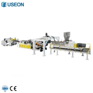 PET Sheet Extruder Machinery Transparent Film Extrusion Line Pet Sheet Making Machine