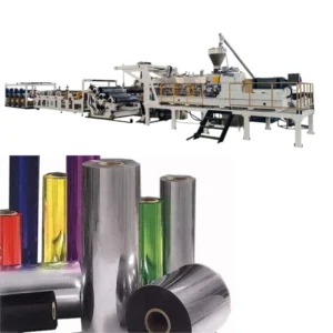 PET Sheet PP Sheet Board Transparent Thermoforming Film Plastic Extrusion Line Extruder Machine