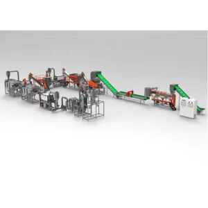 PET Waste Plastic Water Bottle Recycling Crushing Washing Drying Machine Line