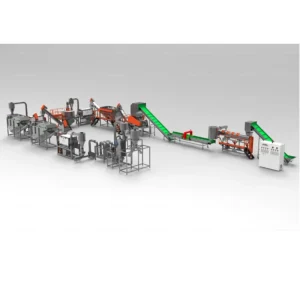 PET Waste Plastic Water Bottle Recycling Crushing Washing Drying Machine Line