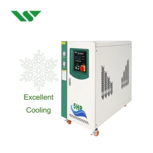 PLC Control 5hp High-efficiency 10hp Industrial Chiller Water-cooled System for Cooling Plastic Injection Molding Machine