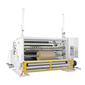 PLC Controlled Paper Slitting Machine Thermal Paper Slitting And Rewinding Machine