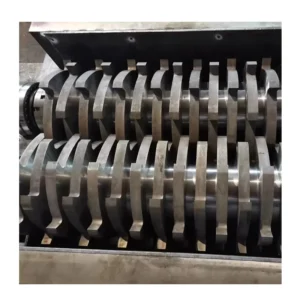PLC Wood metal rubber plastic cardboard Shredder Machine Chamber Box Knife Blade Shredder Blade Box