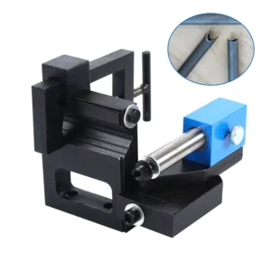 PNM1 1/2 Inches Tube Notcher Manual Pipe Cutter with Hand Drill and 2 axis Adjustable Pipe Clamp Applicable to All CNC Machining